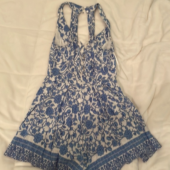 LF blue and white romper - Picture 2 of 2